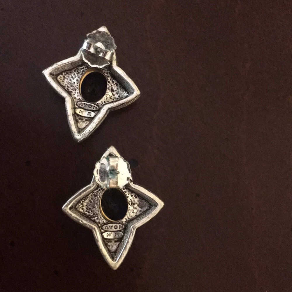 Avon Gold and Black Star Necklace Set - Picture 6 of 6